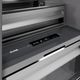 ZLINE Autograph Edition 24 in. 12.4 Cu. Ft. Column Freezer in Satin Stainless Steel with Graphite Gray Interior and Matte Black Accents-3