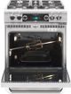 Capital Cooking™ Connoisseurian 30" Stainless Steel Freestanding Dual Fuel Range-1