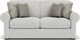 Flexsteel® Randall Silver Glacier Two-Cushion Sofa-1