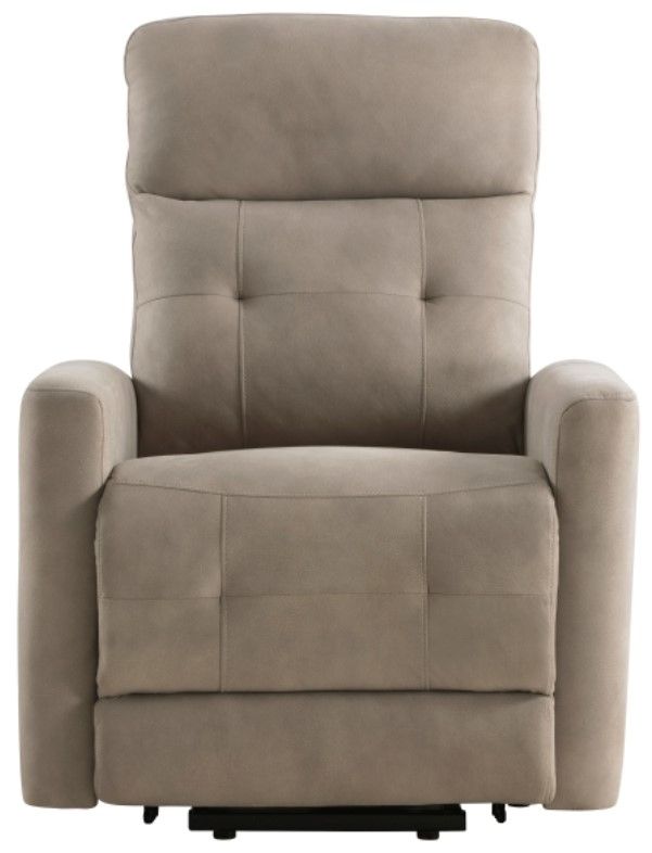 Homelegance® Wichita Brown Power Lift Recliner with Massage and Heat-2