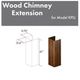 ZLINE 61" Rustic Light Wall Hood Extension-2