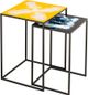 TOV Furniture Enamel Set of 2 Side Tables-0