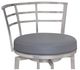 Armen Living Viper Grey 26" Counter Swivel Stool-2