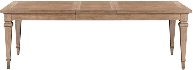 Liberty Furniture Haven Hills 5-Piece Camel Beige/Sand Optional Rectangular Dining Table Set-2