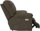 Catnapper® Reznor Taupe Power Reclining Loveseat with Console-4