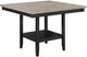 Crown Mark Fulton 5-Piece Black/Light Gray Dining Set-1