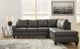 Signature Design by Ashley® Valderno 2-Piece Fog Right-Arm Facing Sectional and Chaise-3