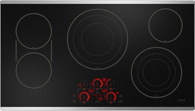 Café™ 36" Stainless Steel Electric Cooktop-1