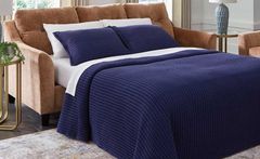 Benchcraft® Amity Bay Clay Queen Sofa Chaise Sleeper