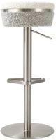 TOV Furniture Astro Gray/White Adjustable Stool-5