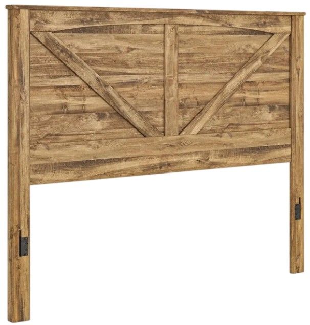 Signature Design by Ashley® Branstony Brown King Crossbuck Panel Headboard-1