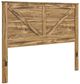 Signature Design by Ashley® Branstony Brown King Crossbuck Panel Headboard-1