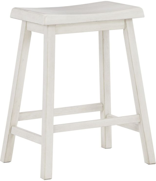 Signature Design by Ashley® Stuven White  24" Counter Stool-0