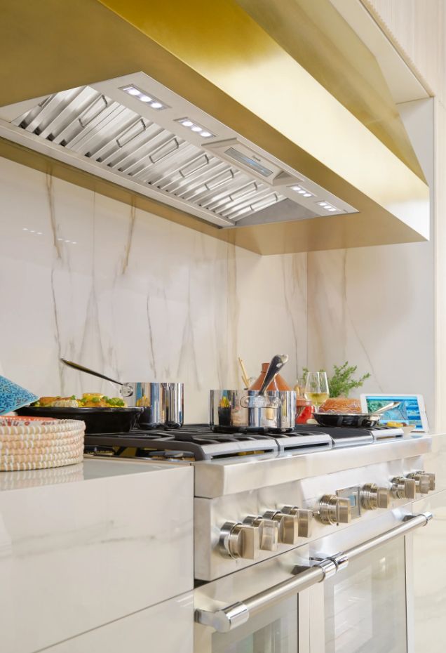 Thermador insert range hood
