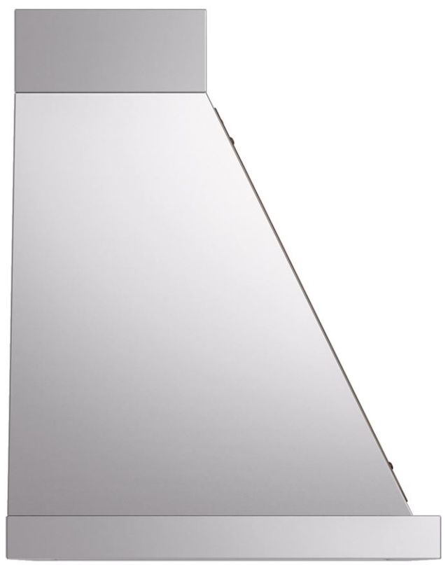 Ilve® Nostalgie II Noblesse 30" Stainless Steel Wall Mounted Range Hood with Burnished Trim-2