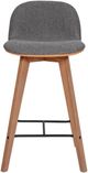 Moe's Home Collection Napoli Grey Counter Stool-4