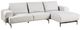 Furniture of America® Baerum Light Gray Sectional with Right Chaise-0