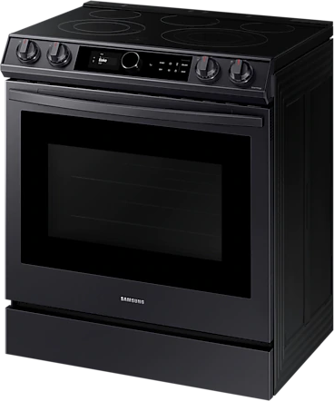 Samsung 30" Black Stainless Steel Slide In Electric Range-2