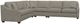 La-Z-Boy® Charlie Mushroom Sectional with Custom Layout Options-0