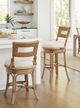 Tommy Bahama® Furniture Key Biscayne Bay Harbour Ivory/Taupe Swivel Bar Stool-1