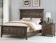 Winners Only® Daphne Gray Queen Panel Bed-1