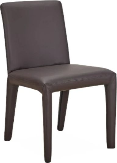 Moe's Home Collection Monte 2-Piece Dark Brown Dining Side Chair Set-0