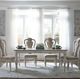 Liberty Furniture Magnolia Manor 5-Piece Antique White/Weathered Bark Dining Table Set-1