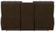 La-Z-Boy®  Cassian Teak Power Reclining Loveseat with Console, Headrest, and Lumbar-4