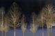 StyleCraft Forest Black/Blue/Gold Wall Art-1