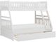 Homelegance® Galen White Youth Twin/Full Bunk Bed with Twin Trundle -5