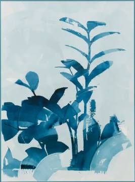 Stylecraft Blue/Light Blue/White Wall Art-1