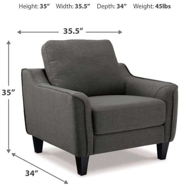 Signature Design by Ashley® Jarreau Gray Chair-1