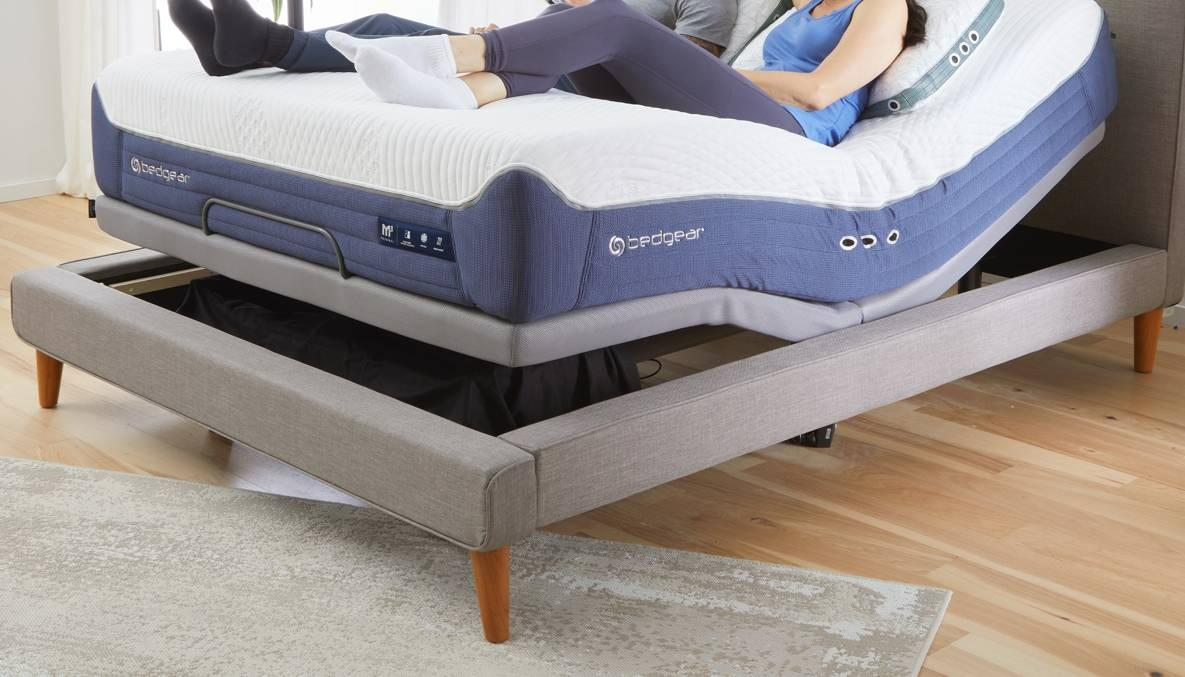 BEDGEAR® Flex LS™ Split King Adjustable Base, Includes 2 Pieces-2