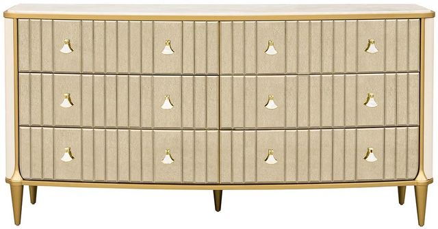 Michael Amini® Scotts Square Light Champagne Dresser-1