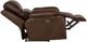 Catnapper® Positano Cocoa Power Wall Hugger Recliner-3