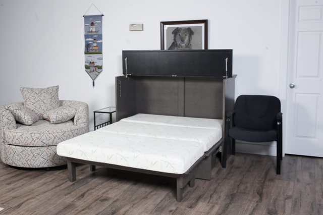 CabinetBed™ Study Buddy Folding Desk/Queen Bed Combo-3