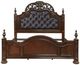 Homelegance® Adelina Brown Eastern King Panel Bed-4