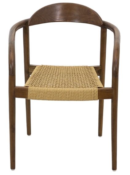 YHD Catia Brown Accent Chair-1