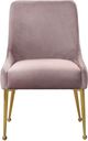 Meridian Furniture Owen Pink Velvet Dining Chair-1