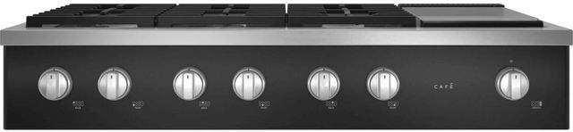 Café™ 48" Matte Black Gas Rangetop
