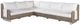 Flexsteel® Vista Canvas Natural Aluminum/Fabric/Wicker Outdoor Modular Sectional-0