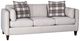 Mayo Furniture Customizable Fabric Stationary Accent Sofa-0