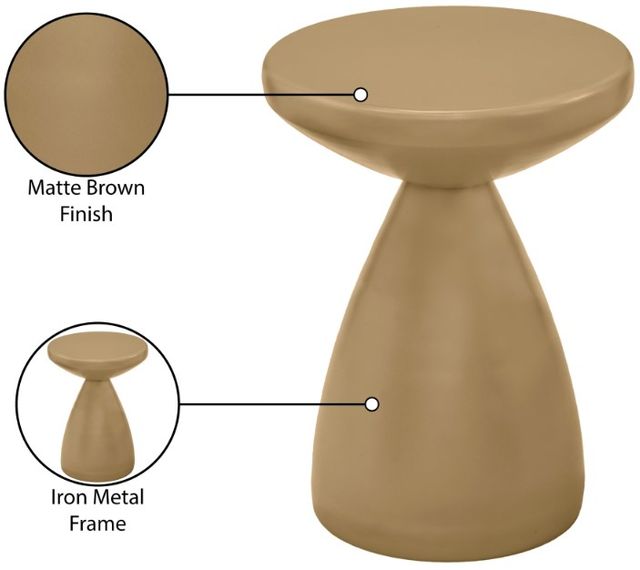 Meridian Furniture Anika Brown End Table-4