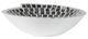 A & B Home Black/White Decorative Bowl-1