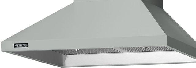 Viking® 3 Series 36" Arctic Grey Chimney Wall Hood-1