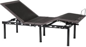 view of the Malouf® E255 Charcoal Queen Adjustable Base