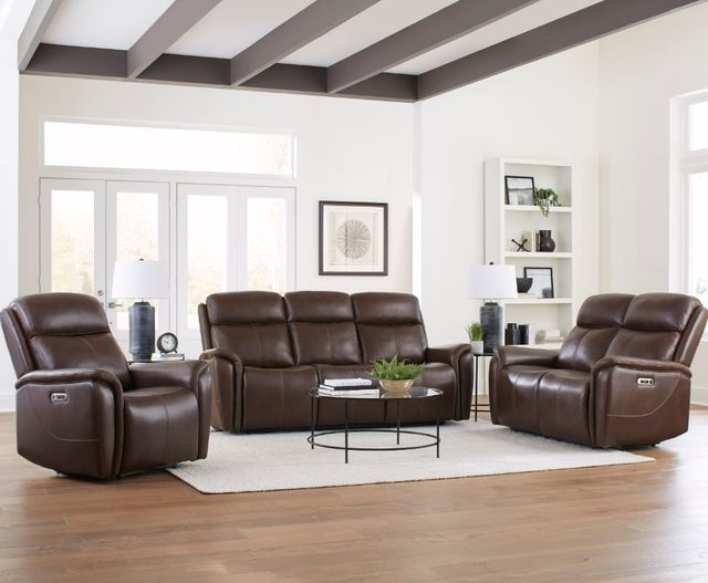 Parker House® Cascade Auburn Power Reclining Sofa-1