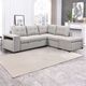 Primo™ International Marcella Light Grey Sleeper Sectional-3