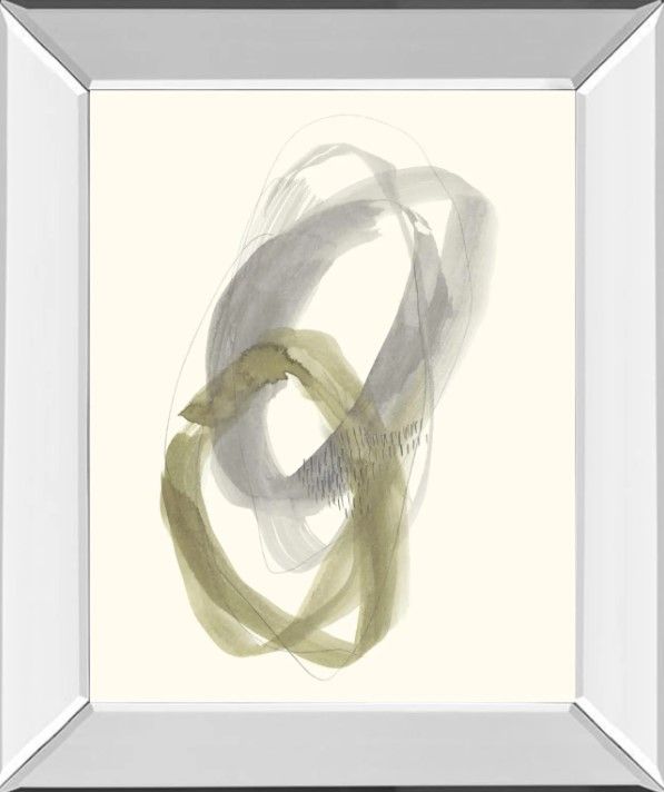 Classy Art Neutral Rounds I by Jennifer Goldberger Wall Art-0