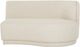 Moe's Home Collection Yoon Cream Right 2 Seat Chaise-0